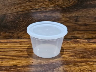 Clear Deli Container with Lids (16oz)