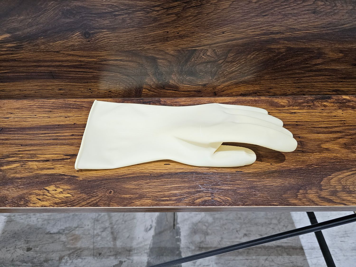 (YL)White Washing Glove 白色洗碗手套(L Size) (1Pair)