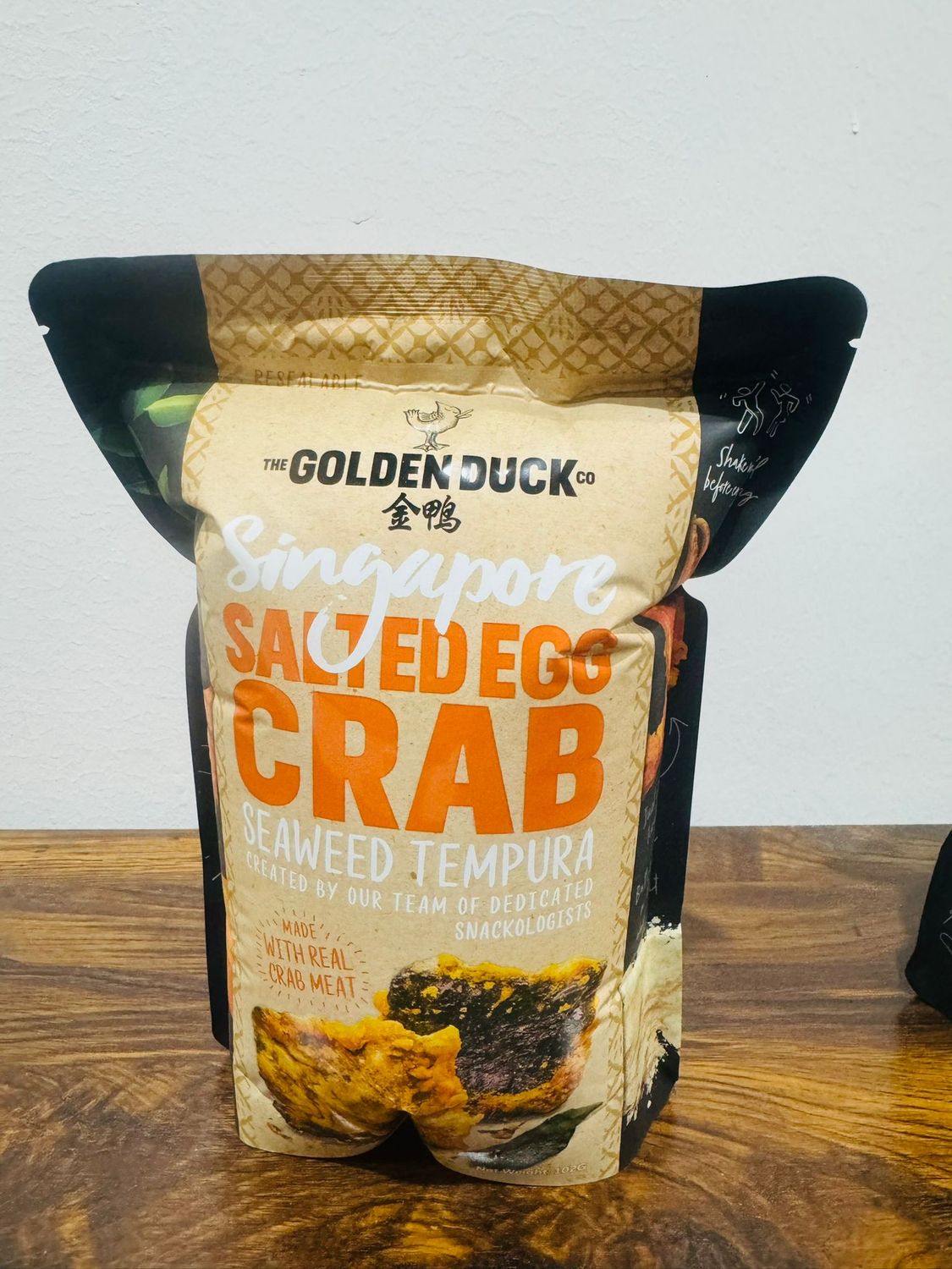 Salted Egg Crab金鴨鹹蛋黃蟹天婦羅紫菜 (102g)