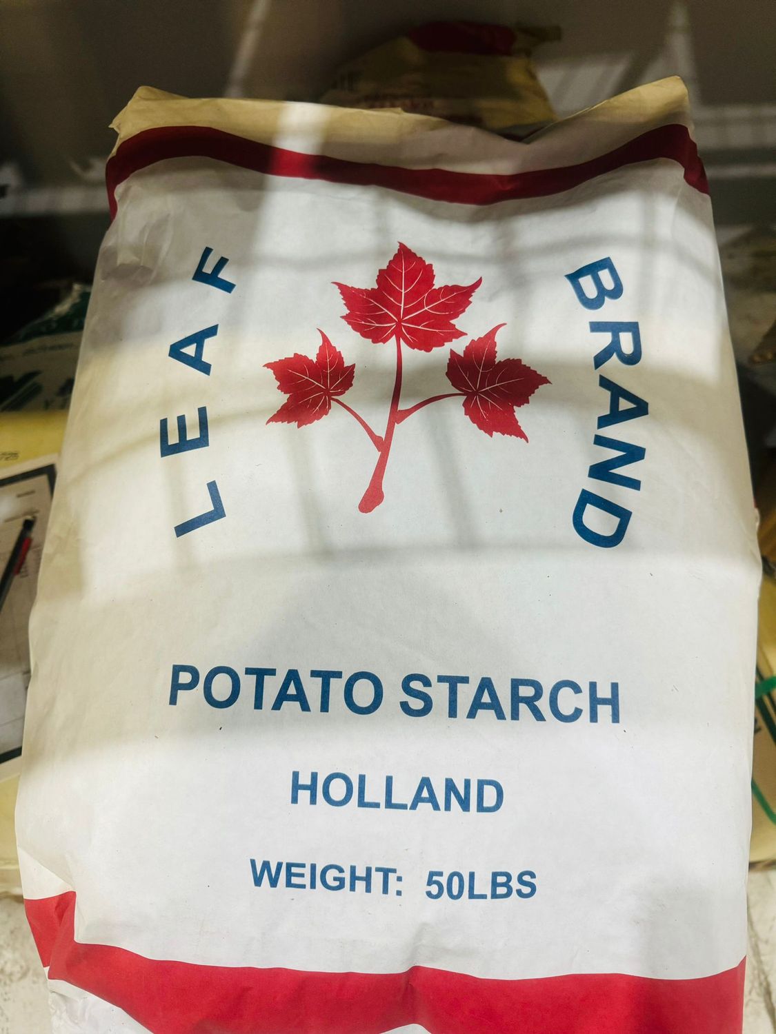 Leaf Brand Potato Starch 楓葉牌生粉 (50LB)