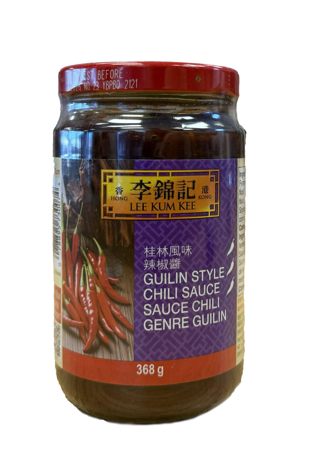 LKK Guilin Sauce李錦記桂林風味辣椒醬 (368g)