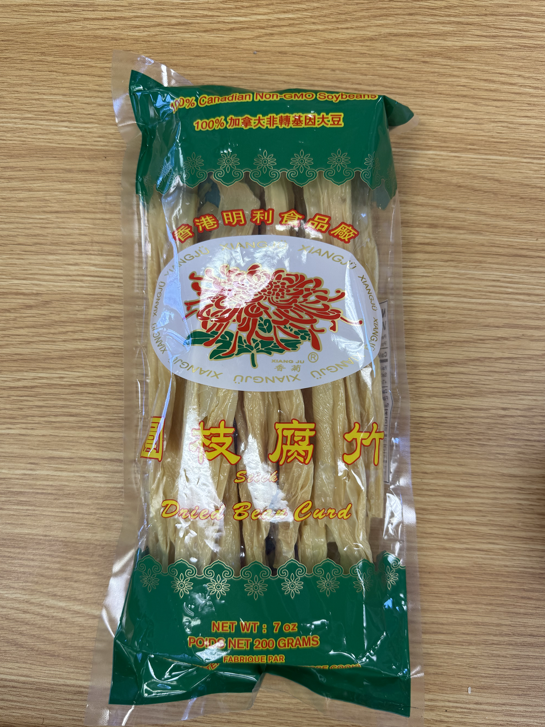 Xiang Ju Bean Curd Sticks 香菊牌圓枝腐竹 (200g x 40)