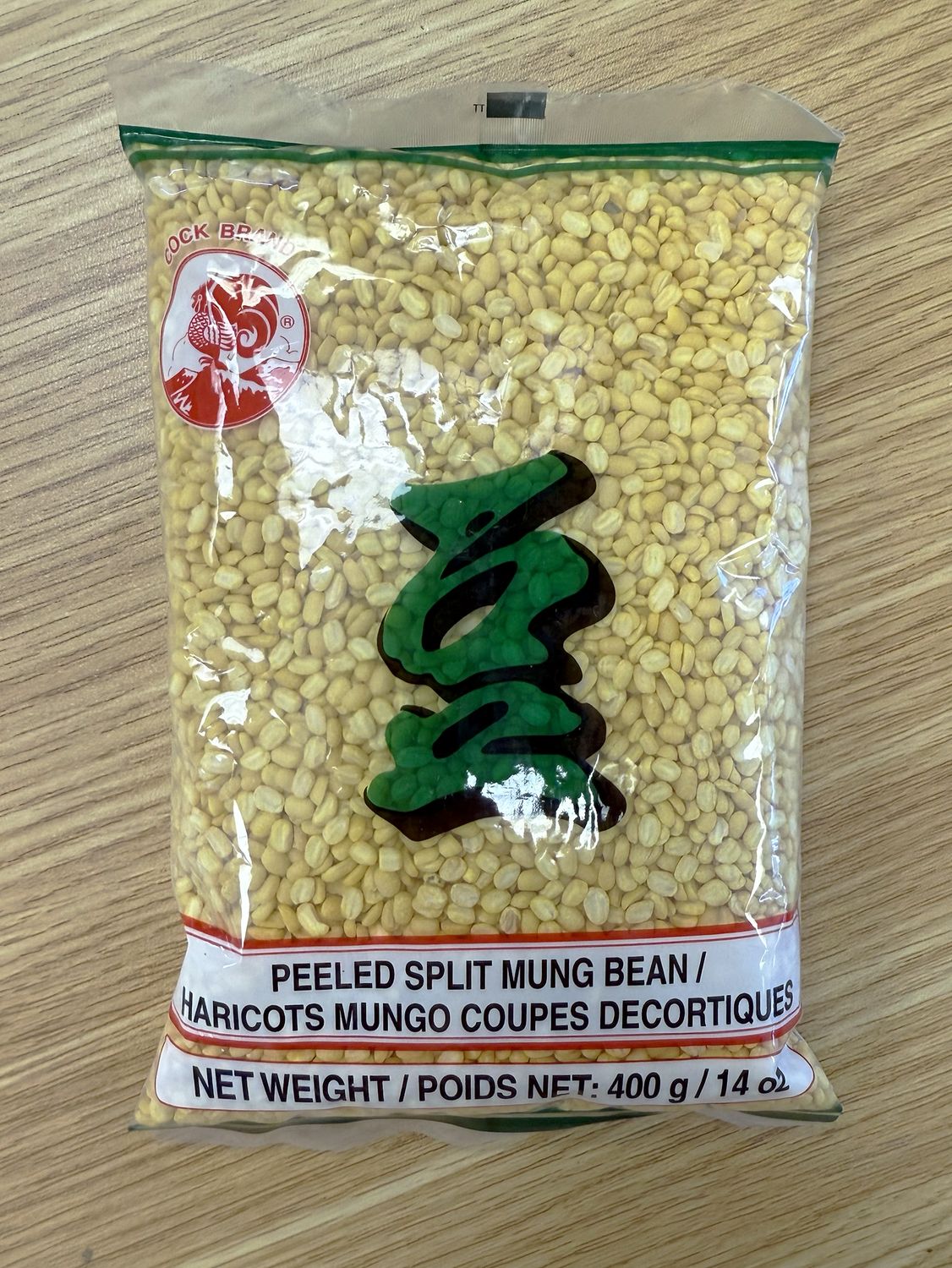 Cock Peeled Mung Bean雞牌去衣綠豆(400g)