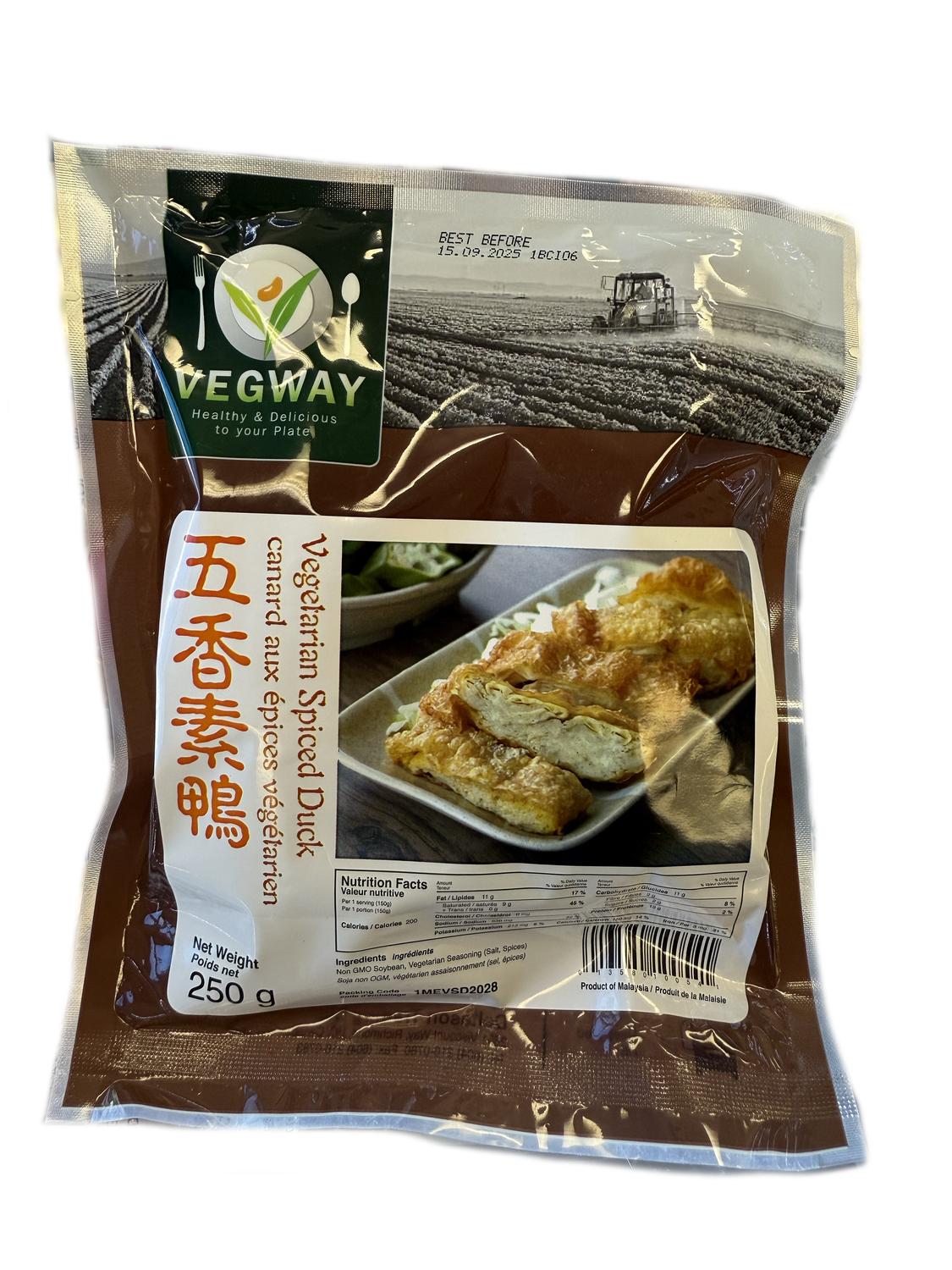 Vegway - Veg Spiced Duck 五香素鴨 (250g)