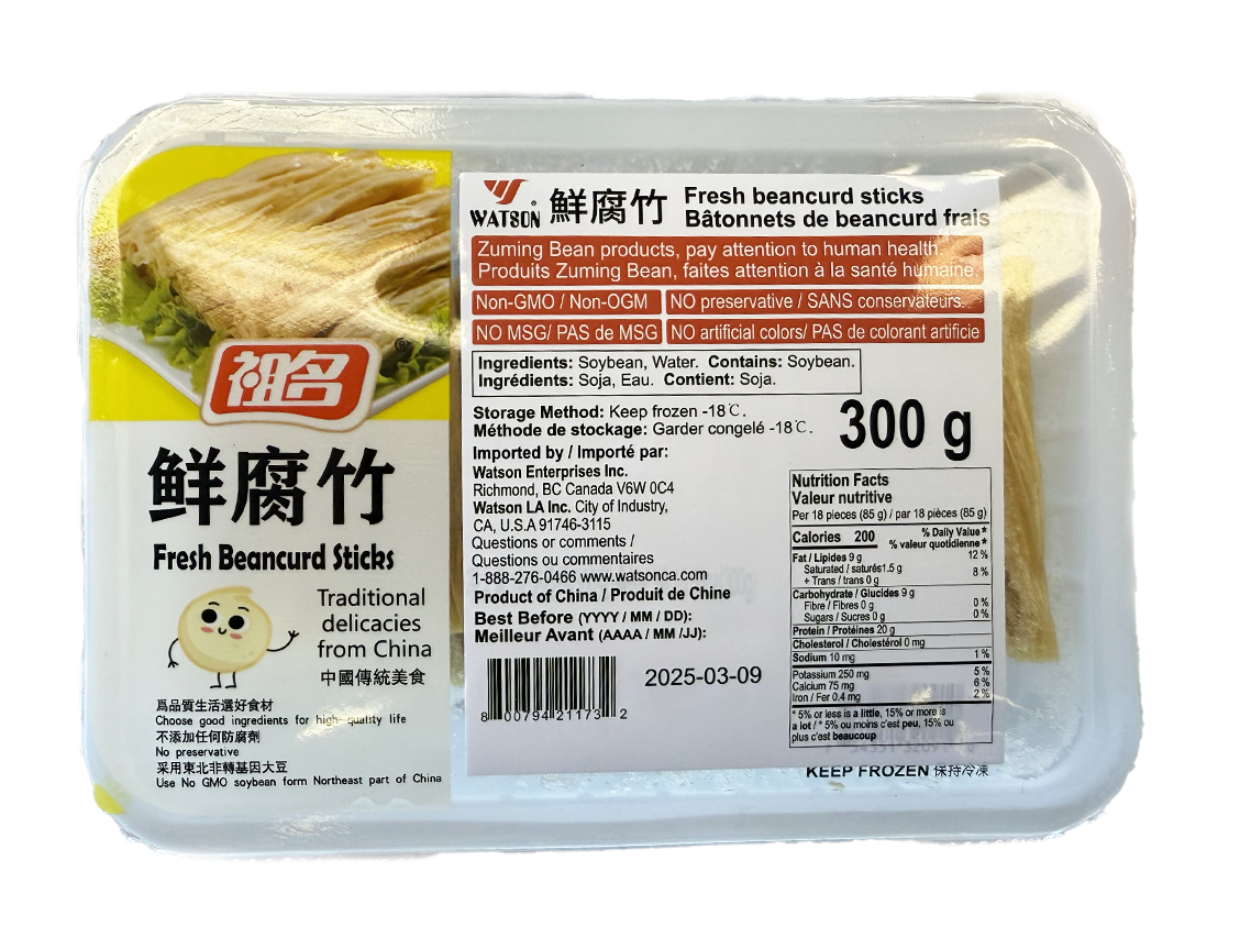 Beancurd Sticks 祖名鮮腐竹 (300g)