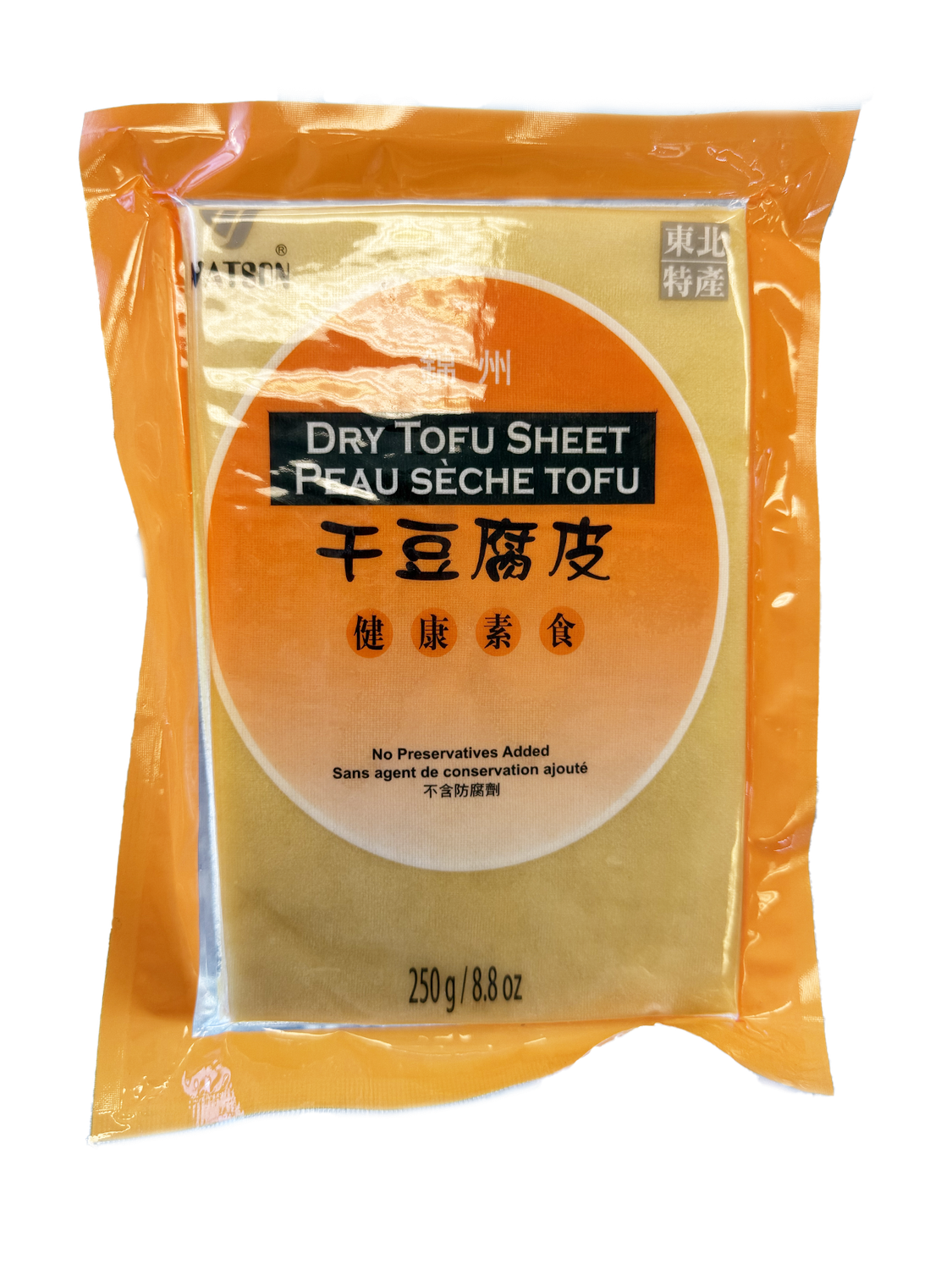 Dry Tofu Sheet 錦州乾豆腐皮 (250g)