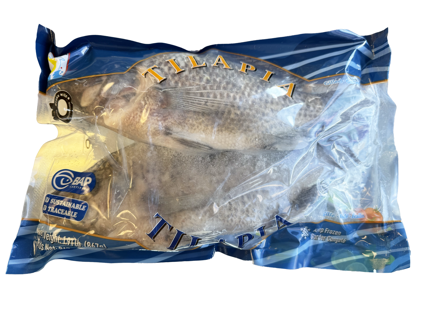 Tilapia 則魚 350-550 (1.91LB)