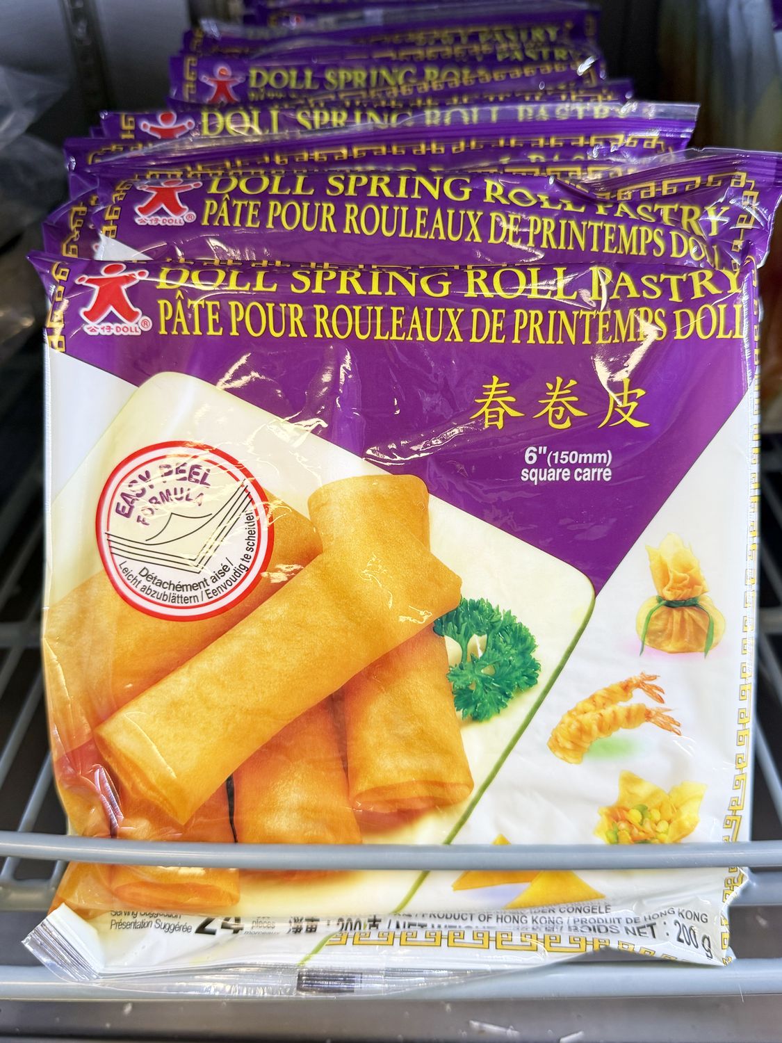 Doll Spring Roll Pastry 公仔春卷皮 6&#39;&#39; (200G)