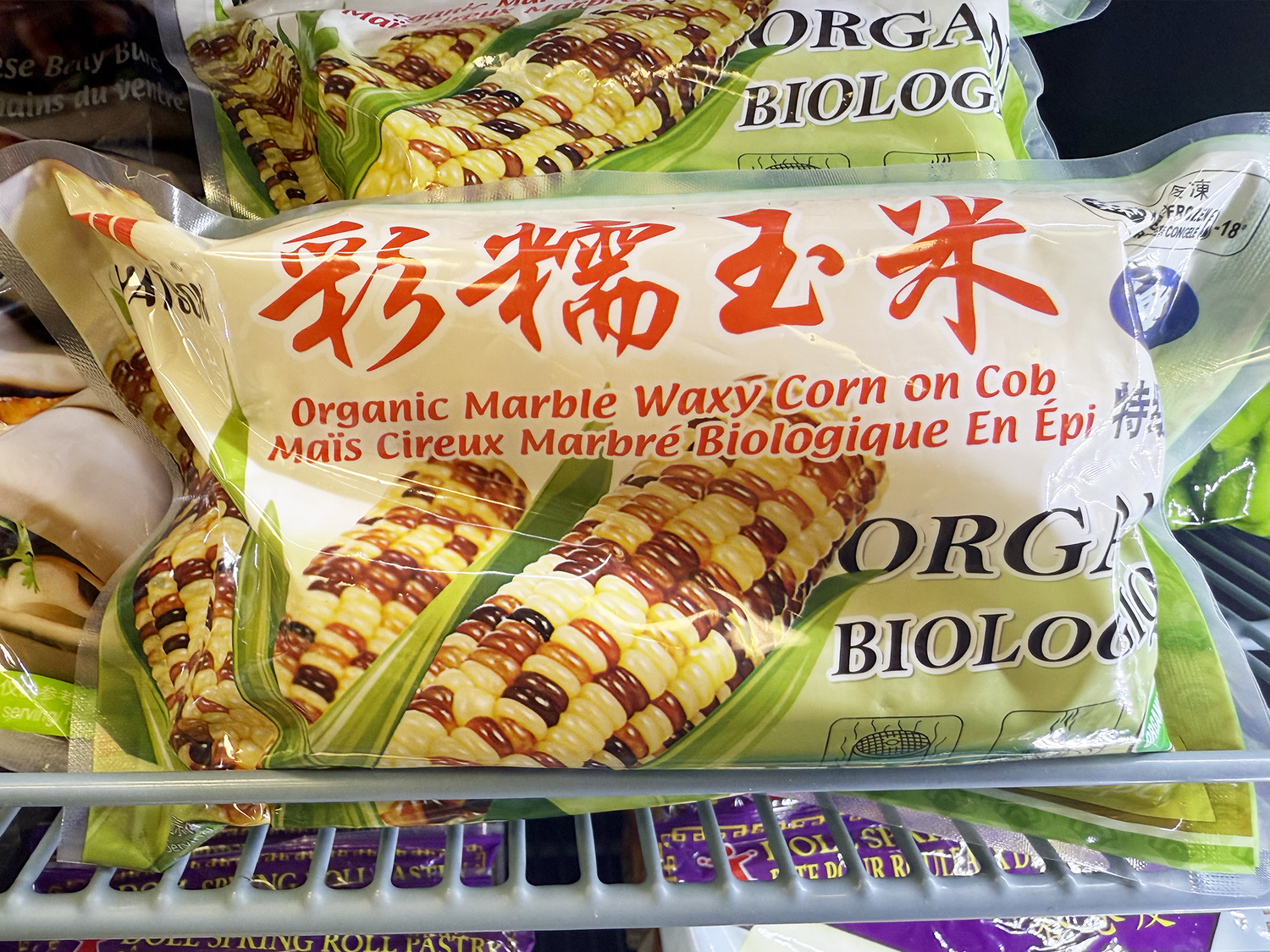 Organic Marble Corn 有機彩糯玉米 (500g)