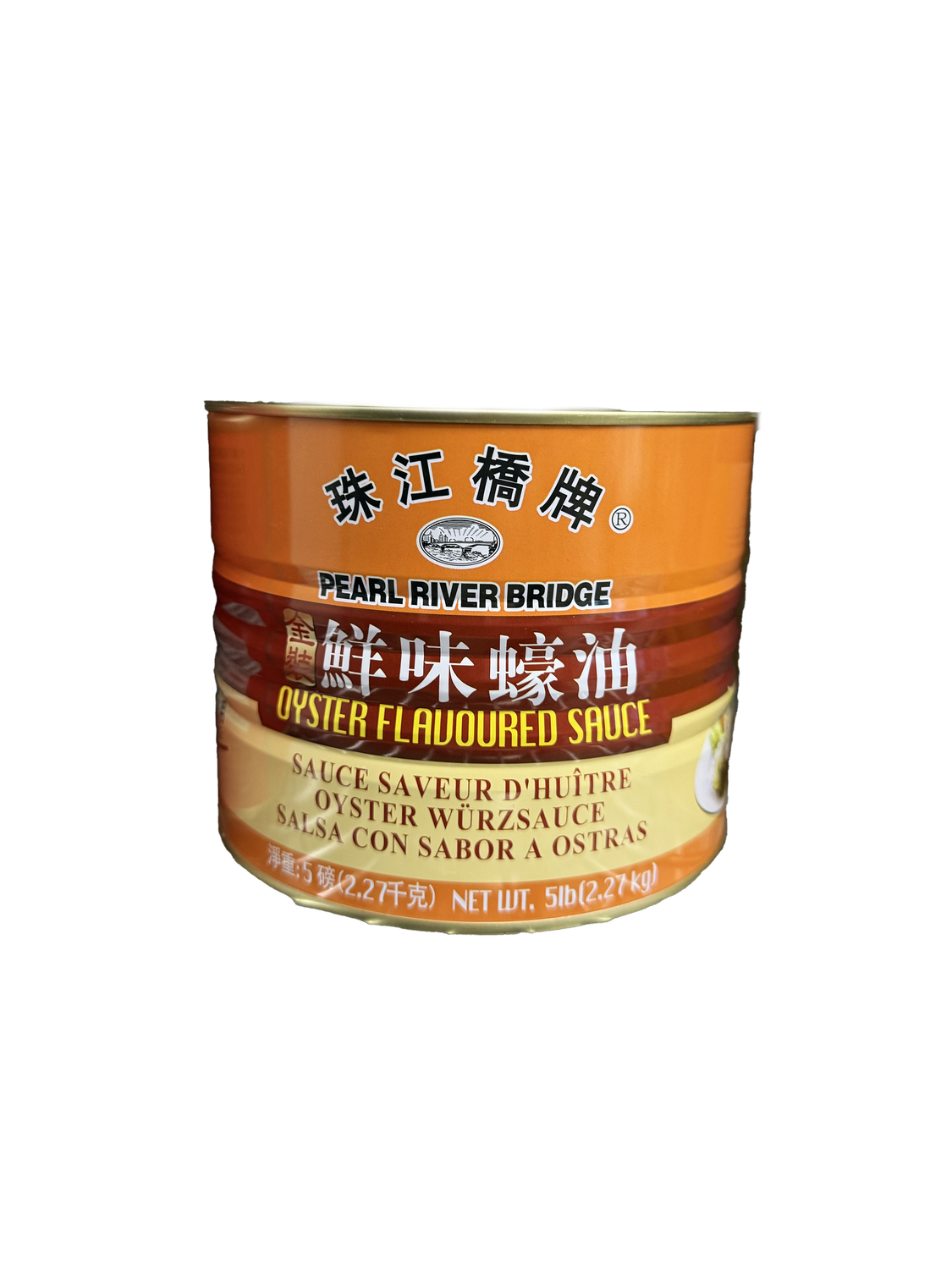 PRB Oyster Sauce珠江橋牌金裝鮮味蠔油 (5LB x 6)