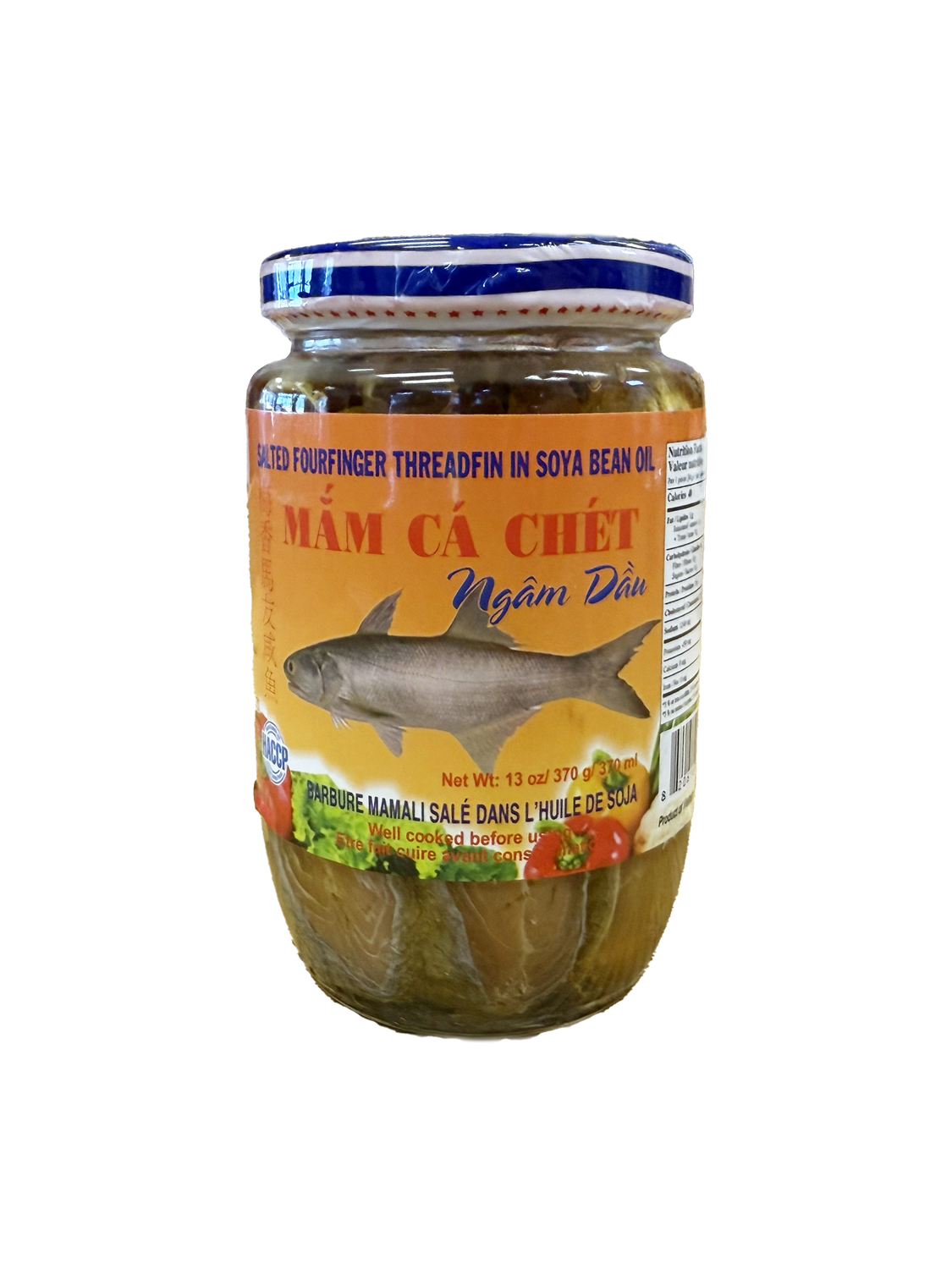  Chen Chen Salted Fourfinger Fish 珍珍梅香馬友鹹魚 (370G x 24)