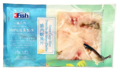 GRASS CARP SLICE CN 3FISH脆肉鯇魚片(250g)
