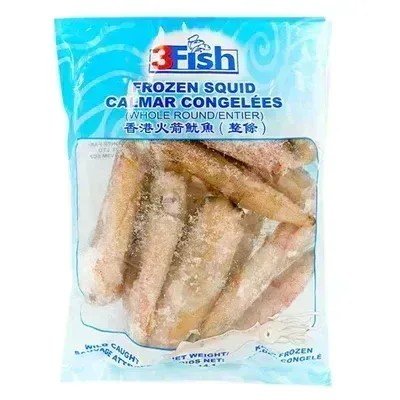 3Fish Squid Calmar Congelees香港火箭魷魚(400g)
