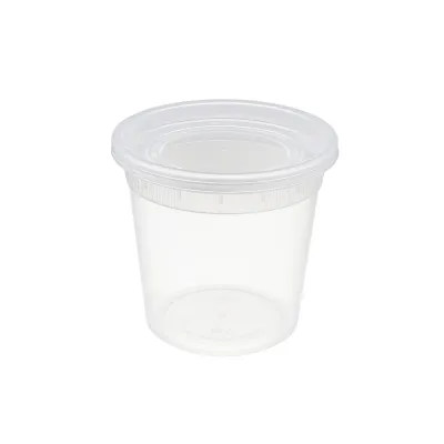 C-24 Deli Container with Hard Lids (24oz)