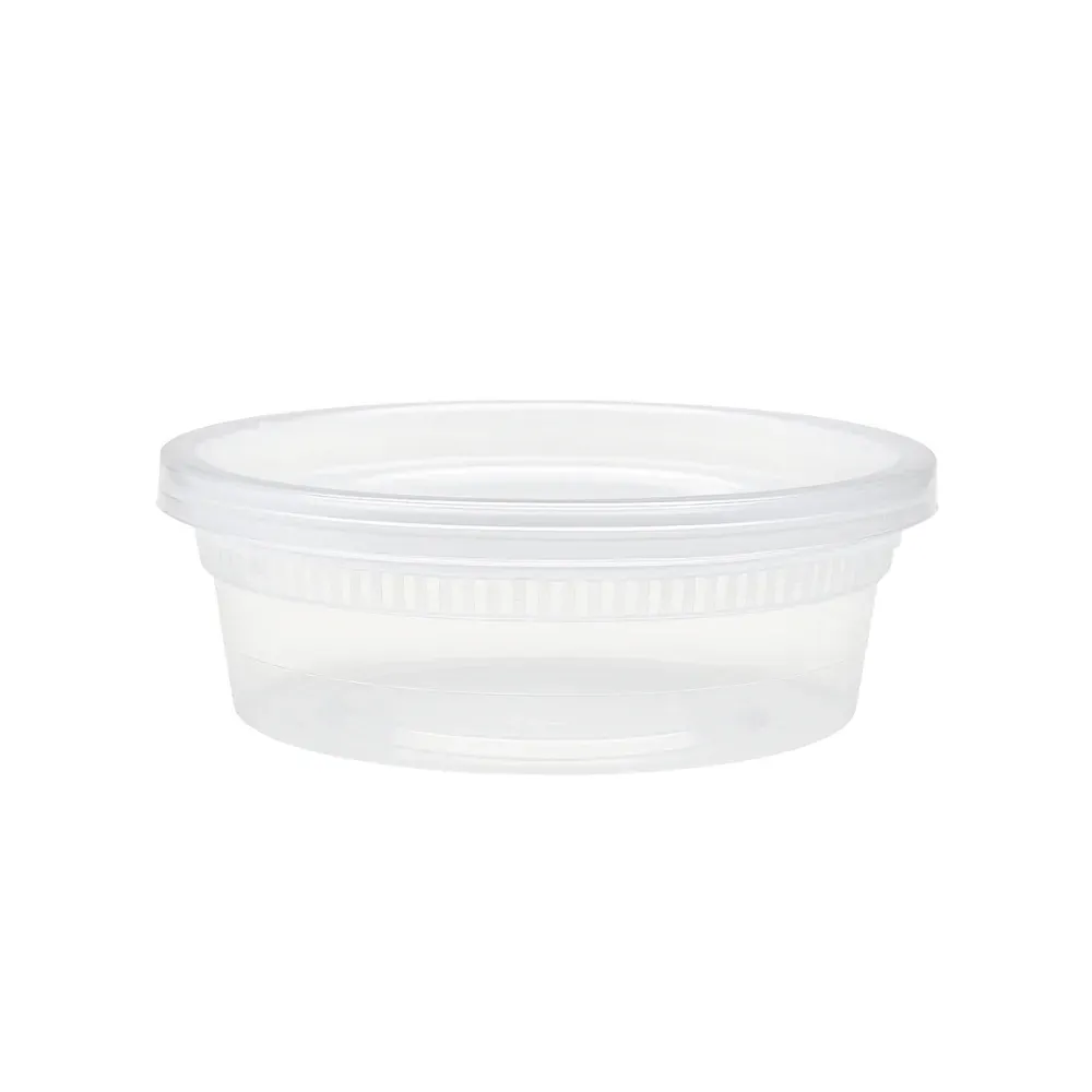 C-8 Deli Container with Hard Lids (8oz)