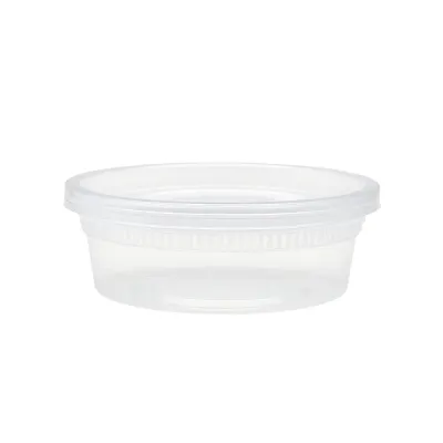 C-8 Deli Container with Hard Lids (8oz)