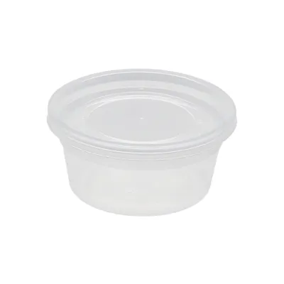 C-12 Deli Container with Hard Lids (12oz)