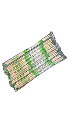 Bamboo Chopstick With Green Plastic Wrap (1000s)