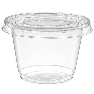 Sauce Cup with Lids (4oz)