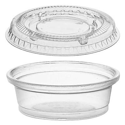 Sauce Cup with Lids (0.75oz)