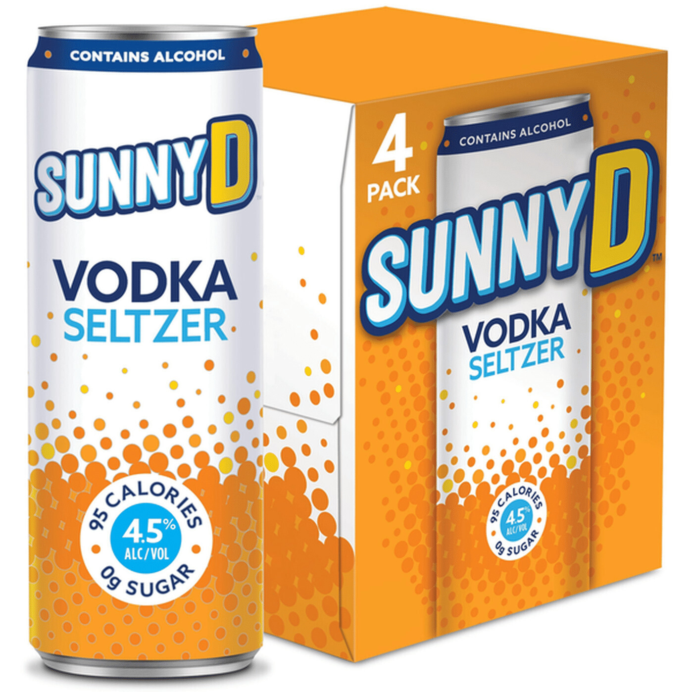LIQ-355ml SunnyD Vodka Seltzer Single Can
