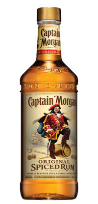 LIQ-50ml Captain Morgan Spiced Rum