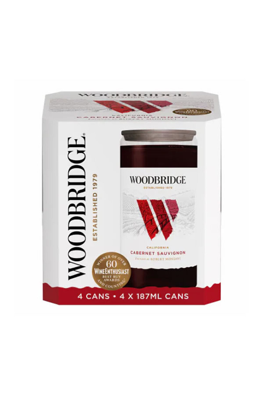 WINE-187ml Woodbridge Cabernet Sauvignon 4pk