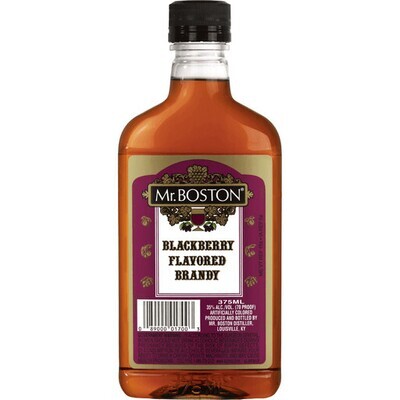 LIQ-375ml Mr Boston Blackberry Brandy
