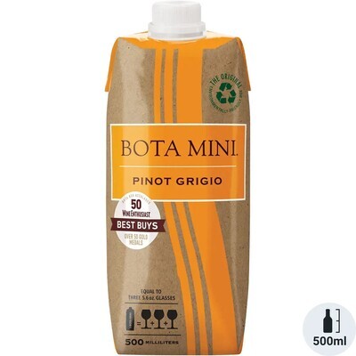 WINE-500ml Bota Box Pinot Grigio