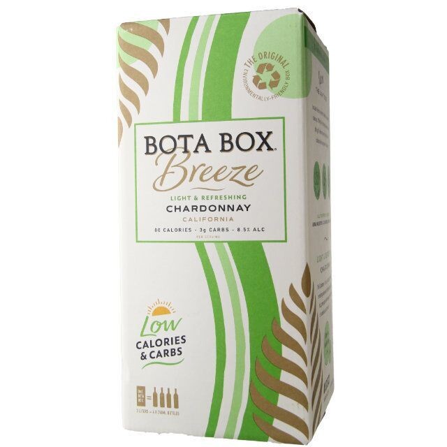 WINE-3l Bota Box Breeze Chardonnay