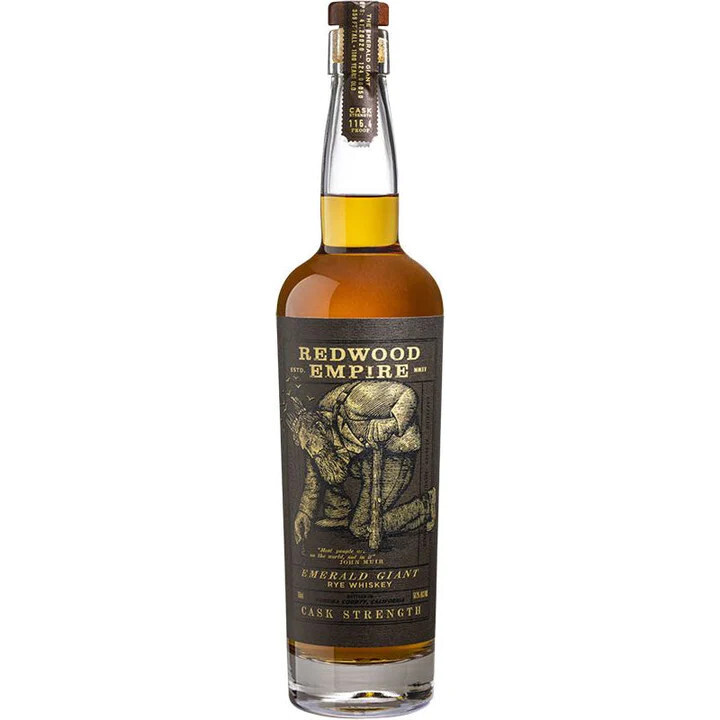 LIQ-750ml Redwood Empire Emerald Giant Rye Cask Strength