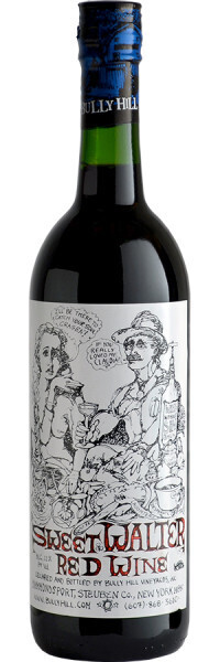 WINE-750ml Bully Hill Sweet Walter Red