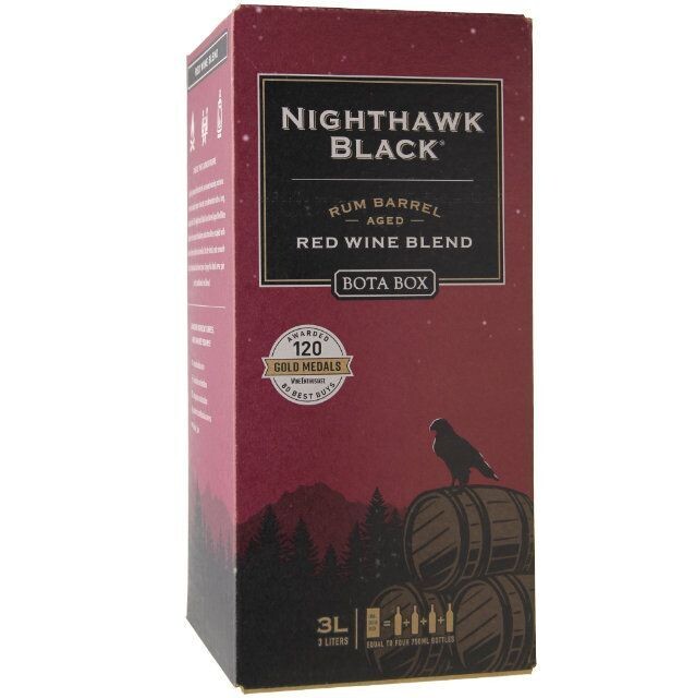 WINE-3L Bota Box Nighthawk Rum Barrel Red Blend
