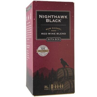 WINE-3L Bota Box Nighthawk Rum Barrel Red Blend