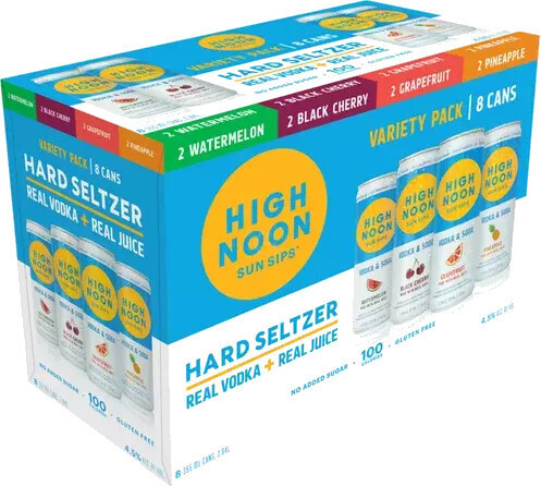 LIQ-355ml High Noon Hard Seltzer Variety 8pk