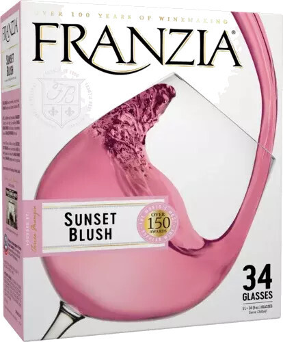 WINE-5L Franzia Sunset Blush