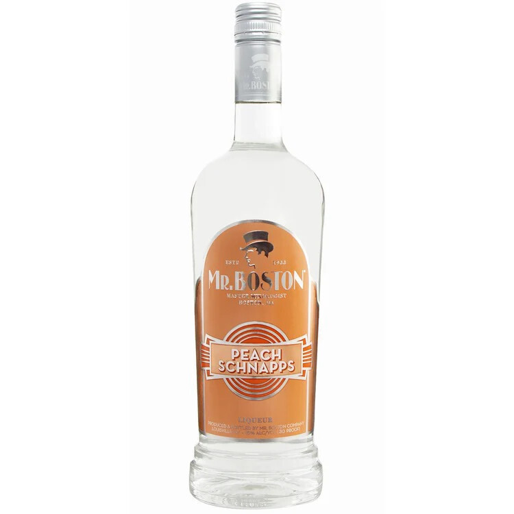 LIQ-1L Mr Boston Peach Schnapps