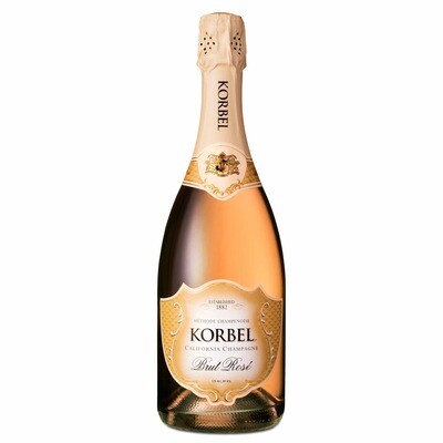 WINE-750ml Korbel Brut Rose