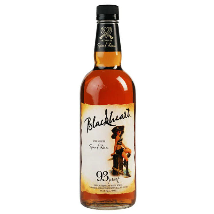 LIQ-1L Blackheart Spiced Rum