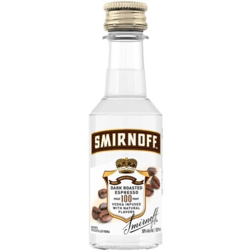 LIQ-50ml Smirnoff Espresso 100 Proof