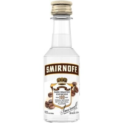 LIQ-50ml Smirnoff Espresso 100 Proof