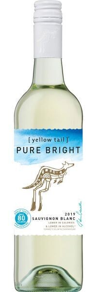 WINE-750ml Yellow Tail Sauv Blanc Pure Bright