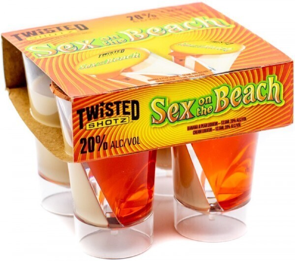 LIQ-100ml Twistedshotz Sex on the Beach