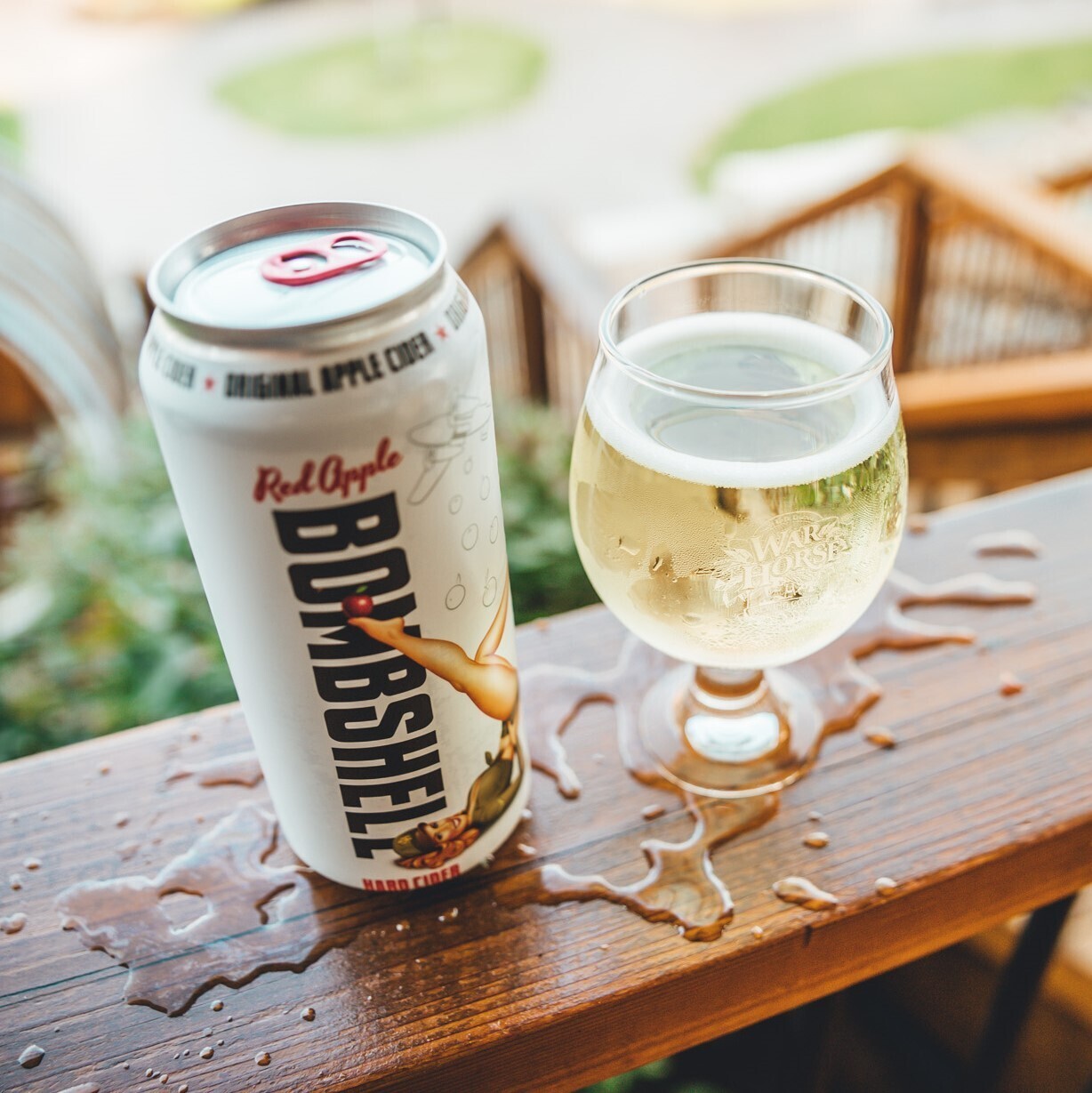 WINE-355ml Three Brothers Original Bombshell Hard Cider 4pk