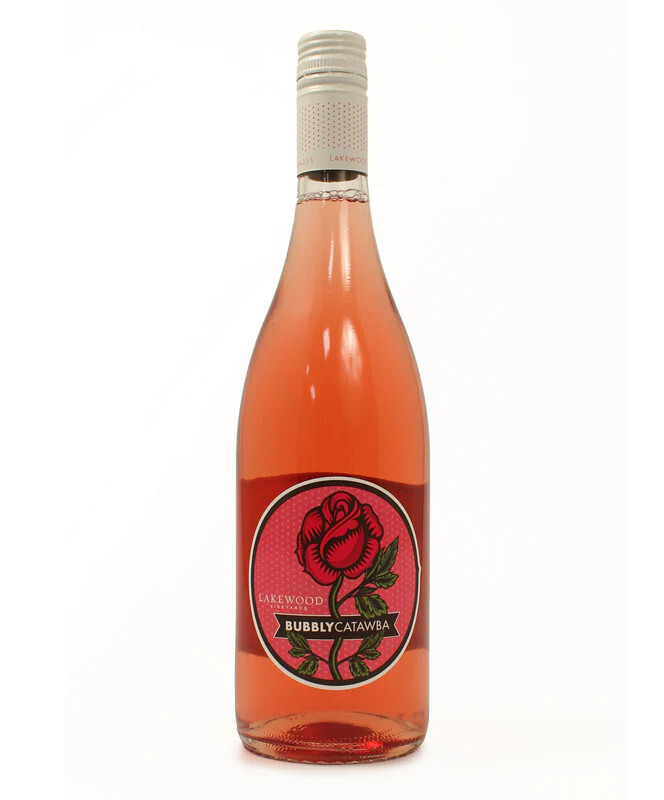 WINE-750ml Lakewood Sparkling Catawba