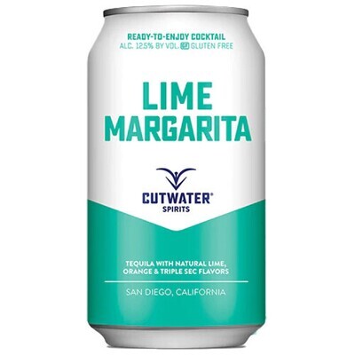 LIQ-355ml Cutwater Lime Margarita Single Can