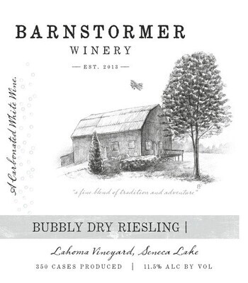 WINE-750ml Barnstormer Bubbly Dry Riesling