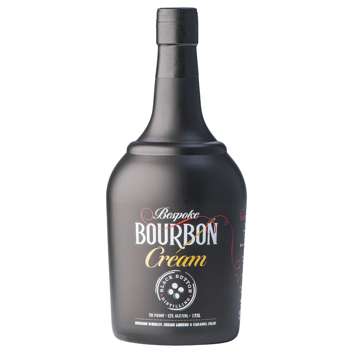 LIQ-1.75L Black Button Bourbon Creme