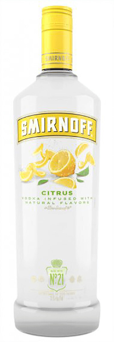 LIQ-1L Smirnoff Citrus Vodka