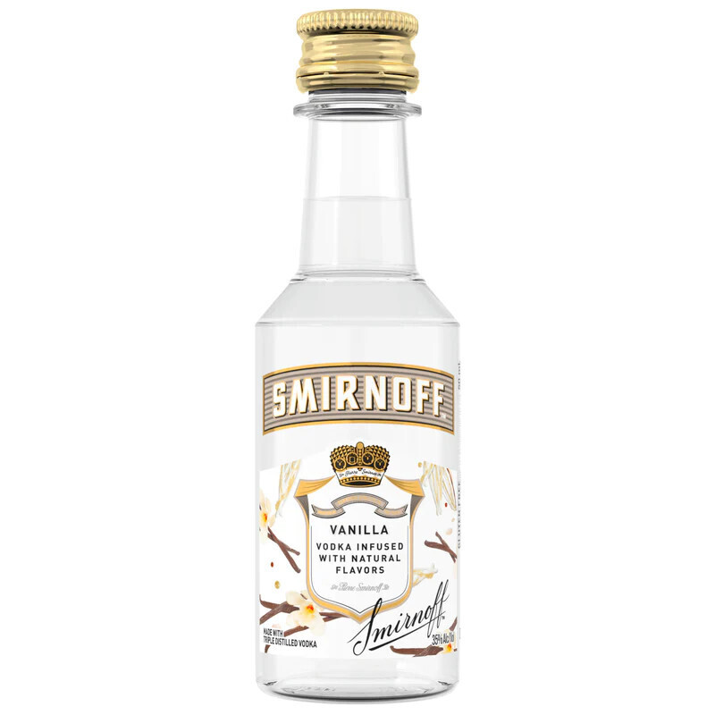 LIQ-50ml Smirnoff Vanilla Vodka